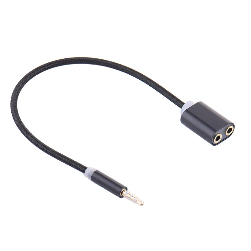 1 to 2 AUX Cable 3 5mm Male to Female Plug font b Audio b font