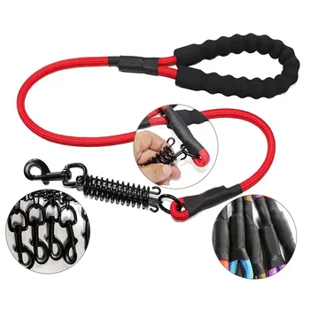 

Dog Leash For Small Large Dogs Leashes Reflective Dog Leash Rope Pets Lead Dog-Collar Harness Nylon Running Leashes