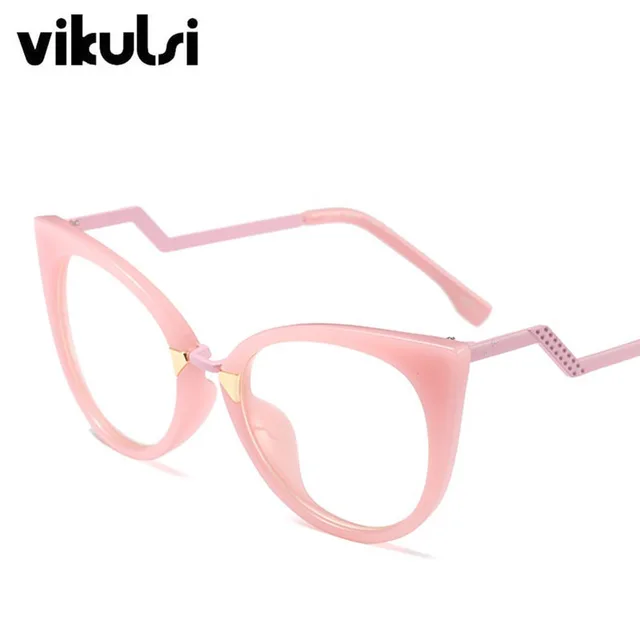 Sexy White Frame Glasses Spectacle Frames For Women Fashion Clear