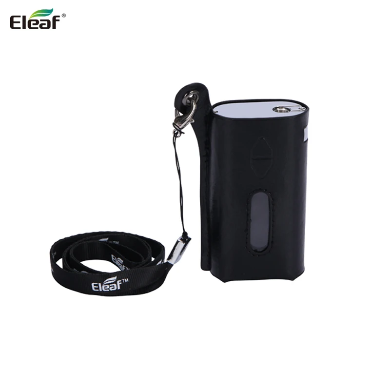 

100% Original Eleaf iStick 50W Leather Case iStick eCig Carry Case Necklace Pouch eGo Lanyard For iStick 50W Mod Battery
