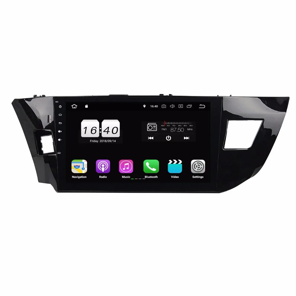 10 1 &quotIPS Android 8 для Toyota LEVIN 2013-2015 2 Гб ОЗУ 16 4 ядра автомобильный DVD-плеер Wifi BT