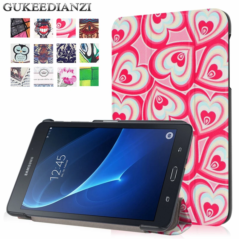 

Case For Samsung Tab A 7.0 PU Leather Case Cover For Samsung Galaxy Tab A 7.0 SM T280 T280N T285 7 Inch Tablet Stand Case Funda