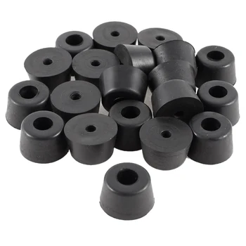 

COFA Conical Shape Cap Furniture Table Chair Leg Tip Pad 20x18x12mm 20 Pcs