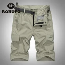 Брендовые мужские Водонепроницаемые шорты летний военный стиль вне двери Мужская спортивная одежда мягкая нейлоновая ткань хаки повседневные Карго карманы шорты