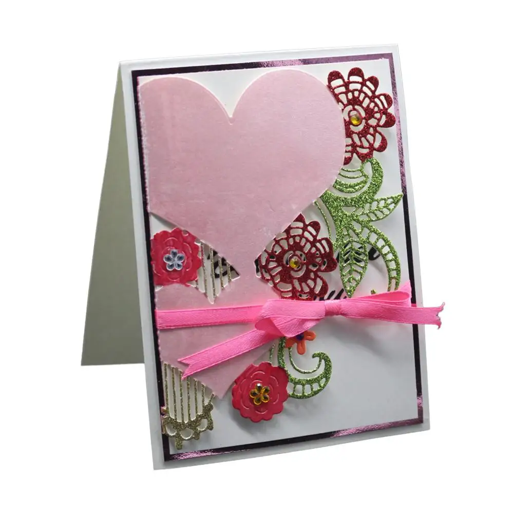  Etching Carbon Steel Cutting Dies for DIY Scrapbook Background/Invitation Lace/Greeting Card Decor - 33045989275