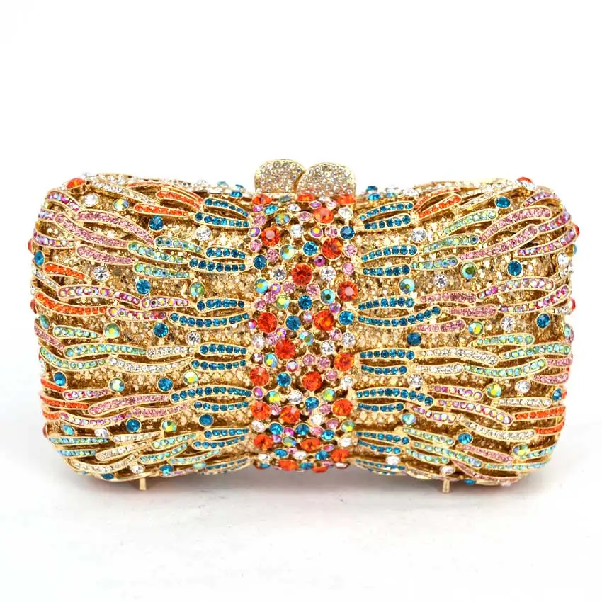 luxury handbags women bags designer Crystal Evening Bag Women Wedding