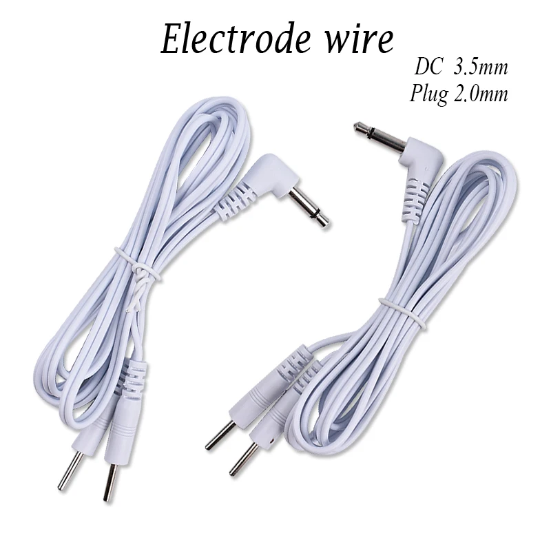 1.2m 2-way Electrode Wires for Massager Electric Ems Trainer Tens Acupuncture Therapy Machine Muscle Stimulator 1.2m DC 3.5mm 1.2m 2-way Electrode Wires for Massager Electric Ems Trainer Tens Acupuncture Therapy Machine Muscle Stimulator 1.2m DC 3.5mm