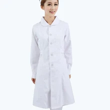 Медицинские скрабы для женщин/медицинская форма для женщин Рабочая одежда лабораторное пальто/медицинская одежда для медсестер кукла прибыла медицинская женская форма