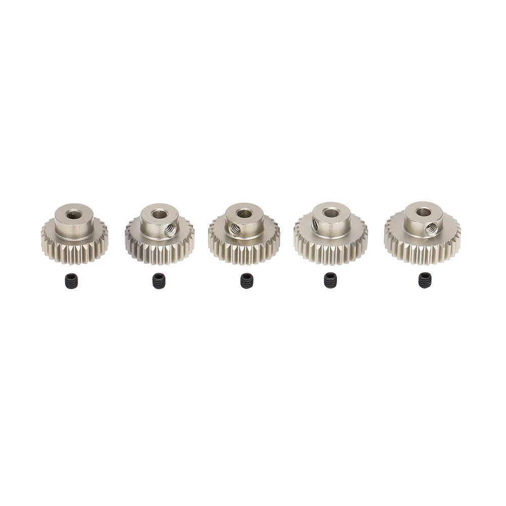 

GoolRC 48DP 26T 27T 28T 29T 30T Pinion Motor Gear Combo Set for 1/10 RC Car Brushed Brushless Motor