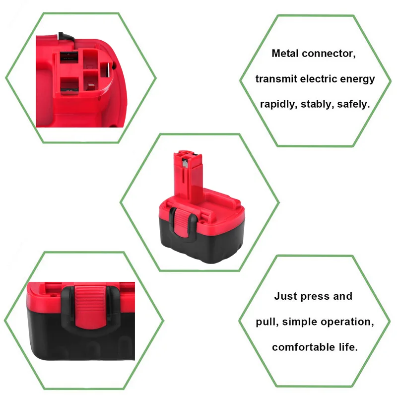 Для Bosch 14,4 V NI-CD сменный никель-металлогидридный аккумулятор инструмента Батарея BAT038 BAT040 BAT041 BAT043 2 607 335 264 2 607 335 276 BAT140 PSR 1 года до 14 лет
