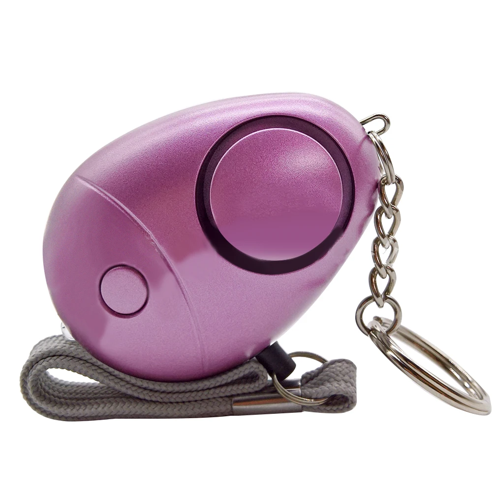 

120-130dB Personal Alarm Safe Sound Emergency Self-Defense Security Alarm Keychain LED Flashlight for Women Elderly Explorer