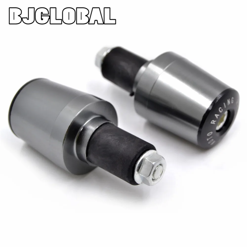 

BJGLOBAL 22mm Aluminum Handlebar Grips Bar End Slider Plug Motorcycle Dirt Bike
