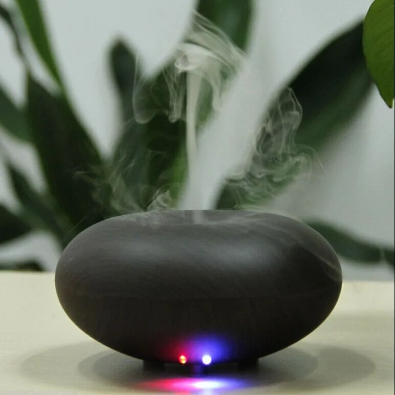 

NEW Woodgrain Aroma therapy Ultrasonic Air Humidifier Diffuser Ionizer Personnal Skin Care Tool Ready Stock 2 Colors