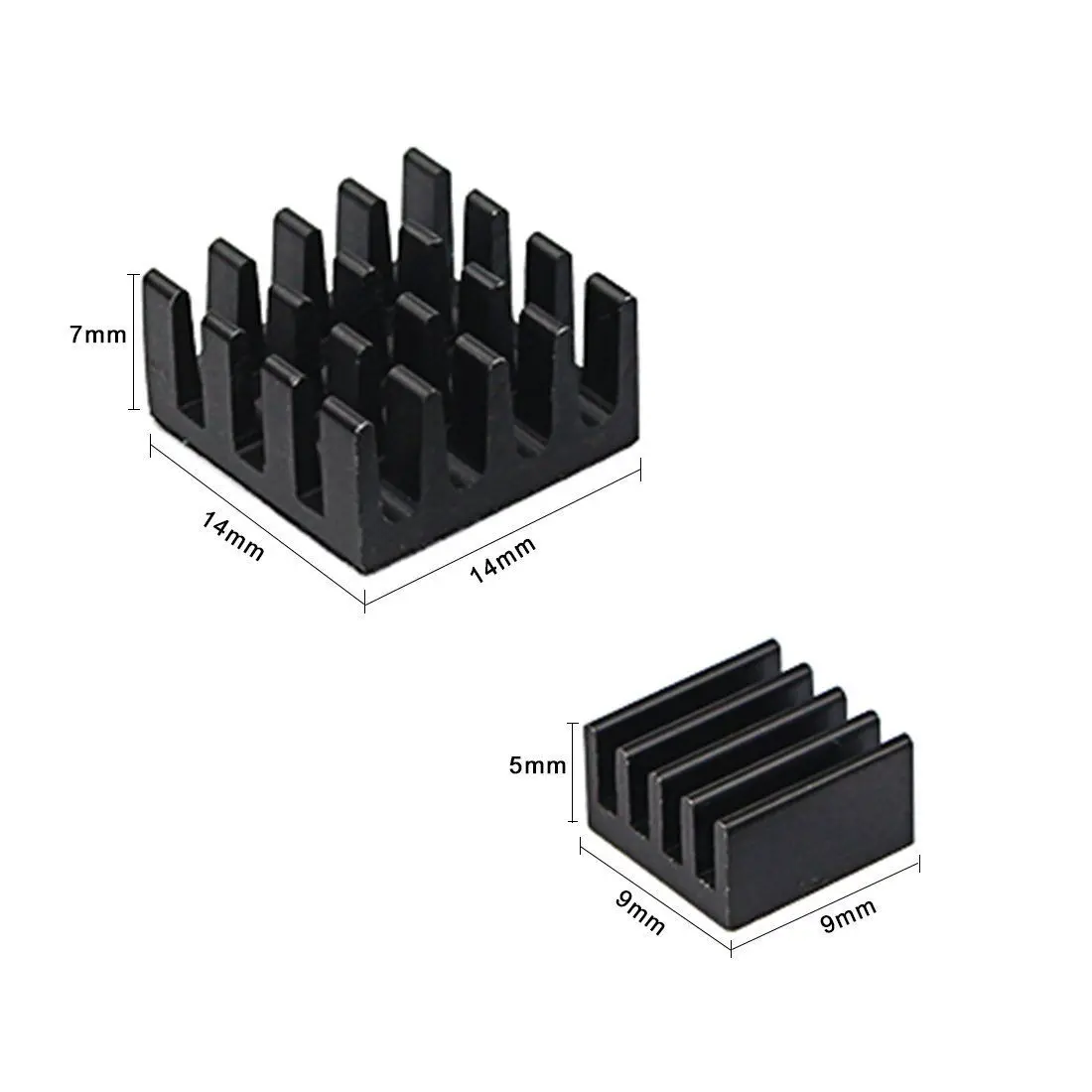 Черный Raspberry Pi чехол Корпус коробка V4 с радиатором для 3/2/B + #|Чехлы| |