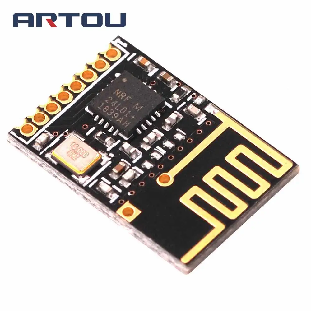5 шт./лот SI24R1 Улучшенная мощность SMD NRF24L01 беспроводной модуль мини передачи