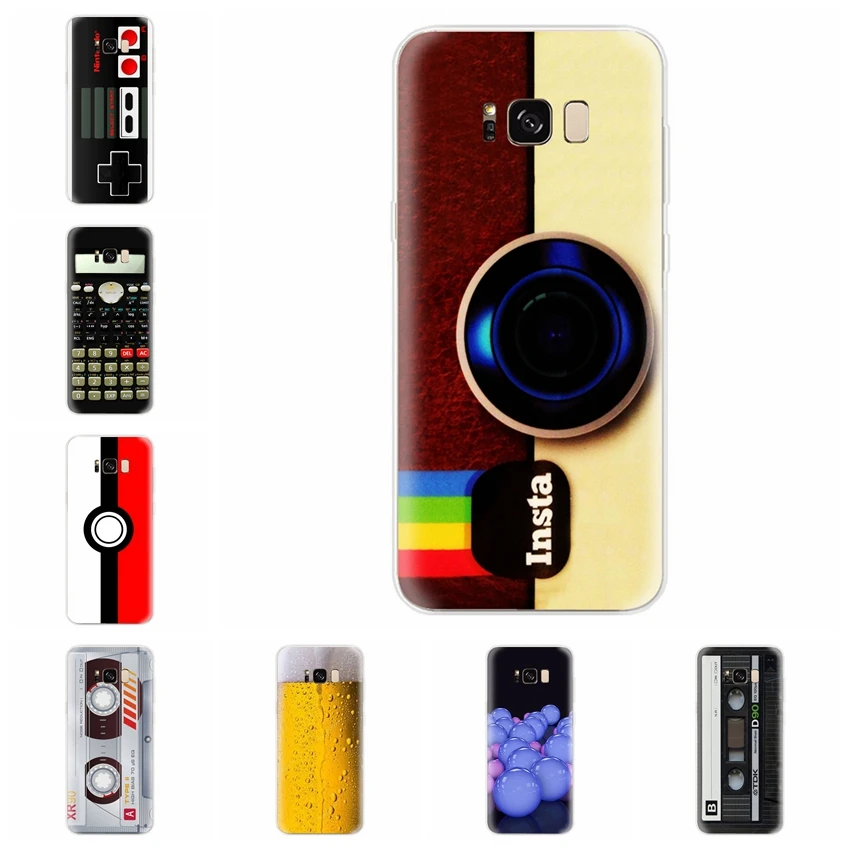 Silicone Case For Samsung Galaxy J1 J3 J4 J5 J6 J7 S9 plus A3 A5 A7 A8 A30 A50 2016 2017 2018 Skull Cover Funda AB129 |