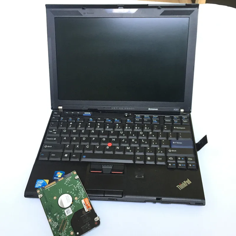 Горячая Распродажа диагностический ноутбук X201 I5 cpu 4g ram с 80gb hdd установленная система Windows 7 без диагностического программного обеспечения