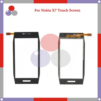 

10pcs/lot High Quality For Nokia Asha X7 Touch Screen Panel Sensor Digitizer Outer Glass Lens
