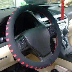 EVA Универсальный Автомобильный руль крышка 38 см автомобиль-Стайлинг 5 цветов Авто Рулевое колесо Чехлы анти-скольжения автомобильные