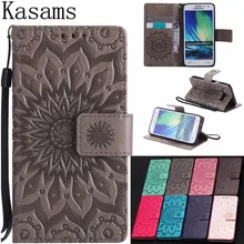 3D Подсолнух для samsung Galaxy A3 Флип кожаный чехол для Galaxy A3 sm-a300 A310 A320 подставка для телефона чехол