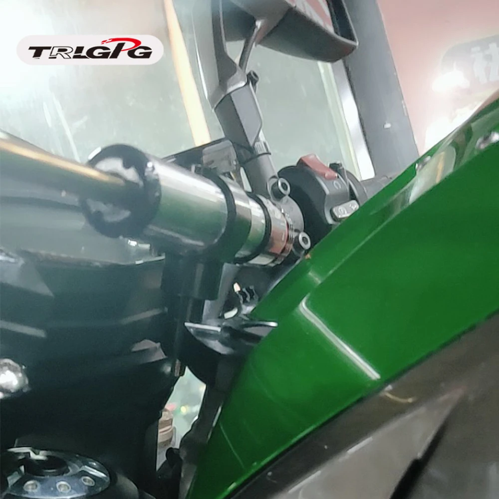 Для Kawasaki Z1000 Z 10002014- CNC регулируемый мотоциклетный Линейный Обратный рулевой демпфер с кронштейном