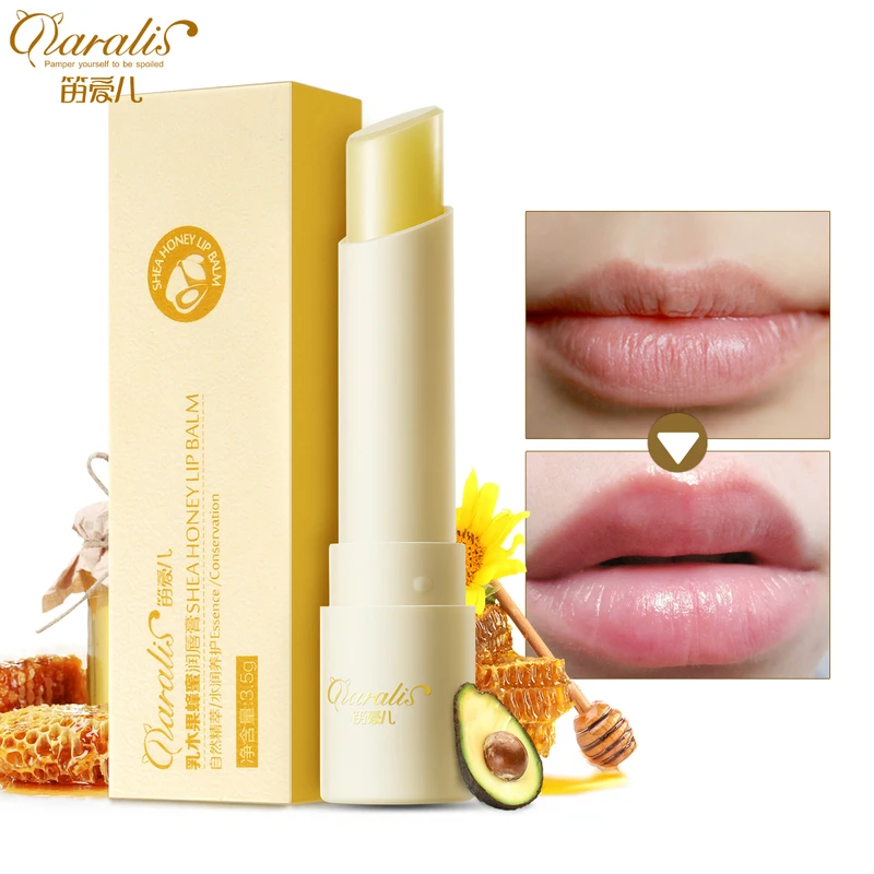 

3.5g Natural Honey Chapstick Lip Balm Plumper Repair Wrinkle Dry Moisturizing Anti Aging Lip Balm For Woman Winter Lips Baby