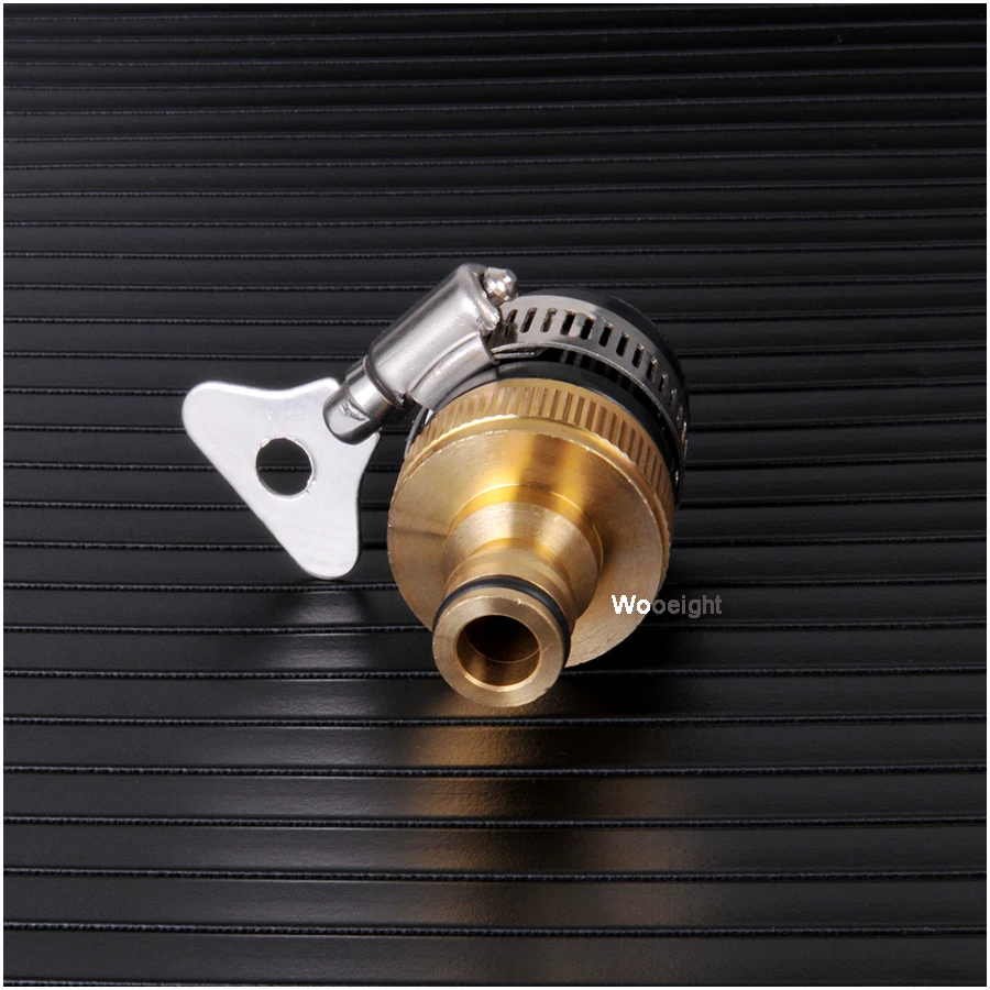 2Pcs 12 34 Inch Water Hose Connector for Water Gun Water Pipe with Garden Water Connector Tube Garden and Lawn Brass Connector-1