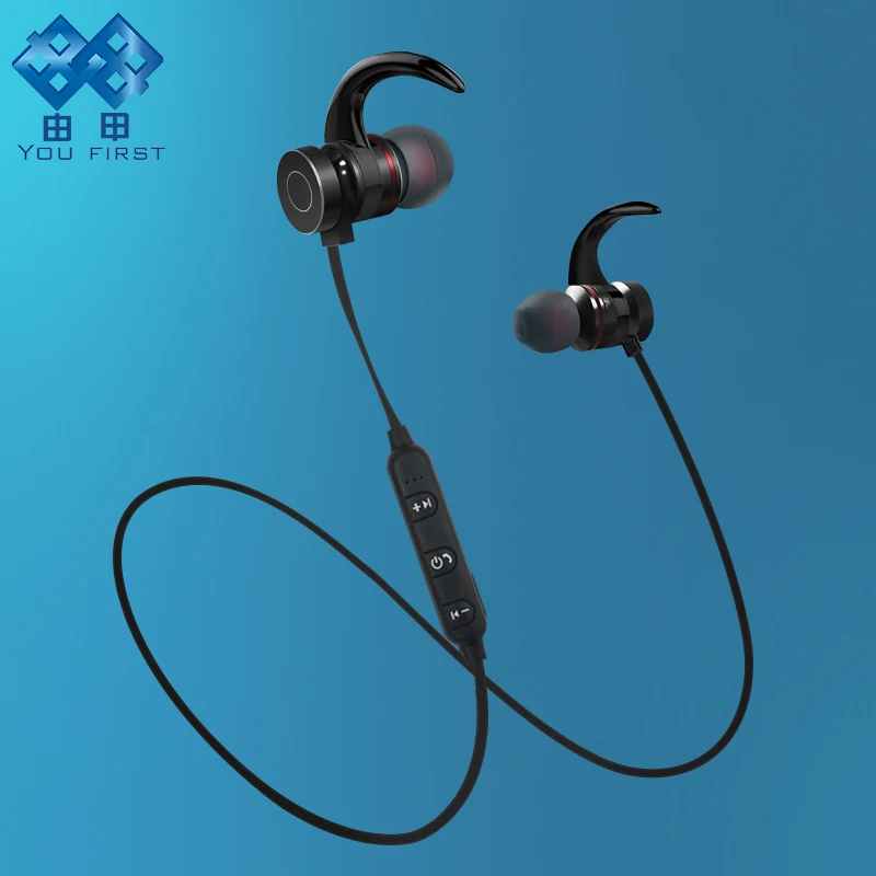 Беспроводные наушники YOU FIRST стерео гарнитура с микрофоном Bluetooth спортивные
