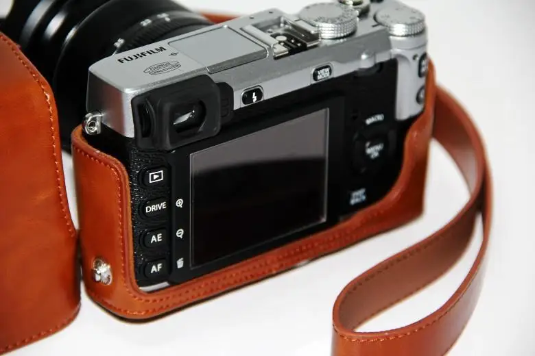 Чехол для камеры из искусственной кожи для Fujifilm Fuji Finepix X-E1 XE1 X-E2 XE2 18-55 мм, 3 цвета, черный, коричневый, кофейный