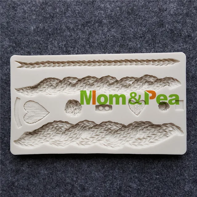 Mom&Pea MPB0032 Cable Knit Shaped Silicone Mold Cake ...