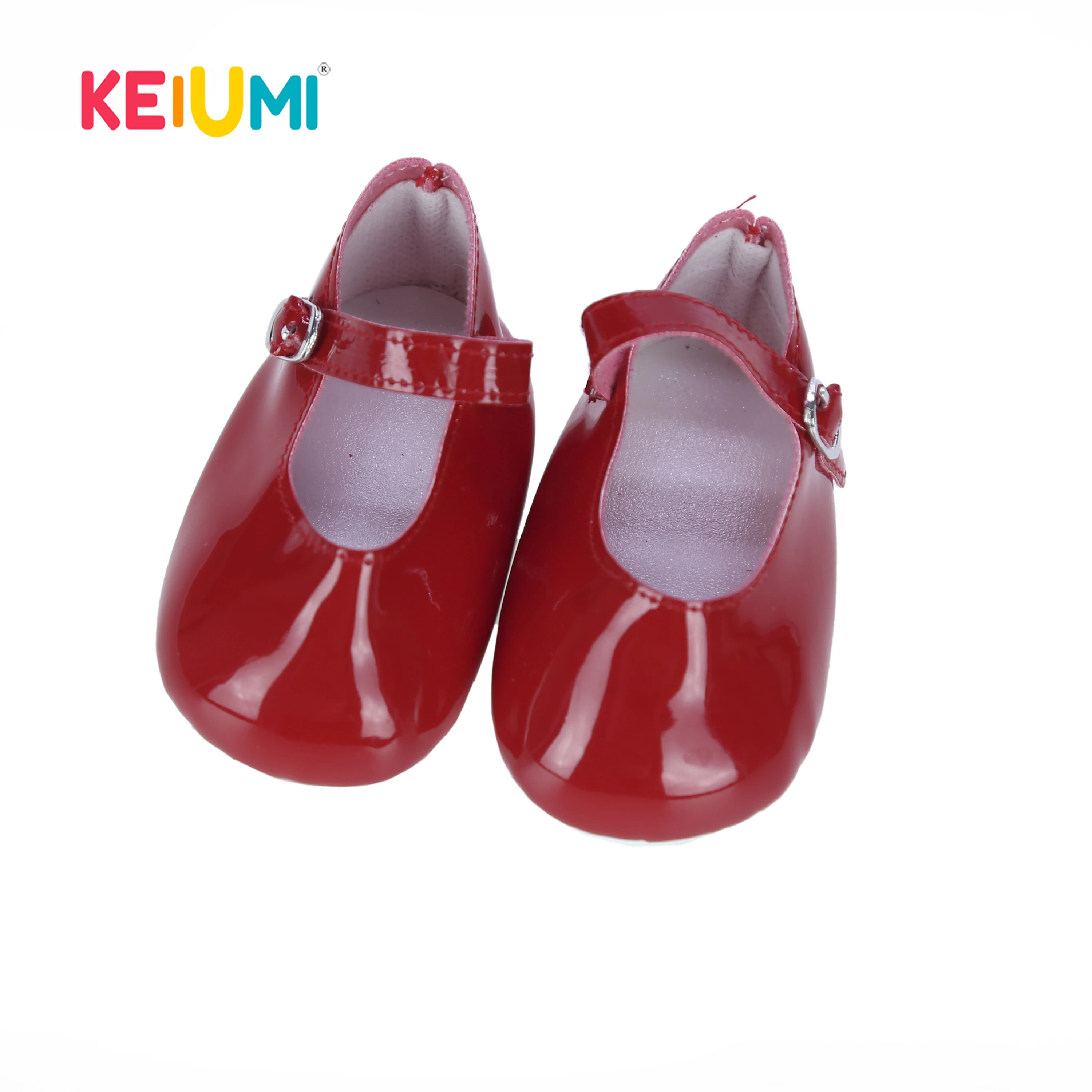 

KEIUMI 22-24 Inch Dolls Shoes Serrated Edge Leather Shoes Baby Toys Suit For Reborn Baby Doll For Kids Accessories collection