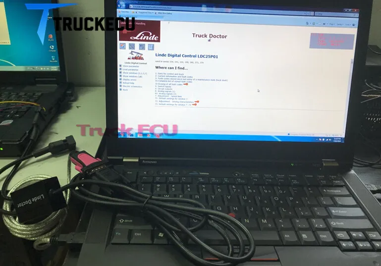 for Linde canbox forklift truck diagnostic scanner tool linde pathfinder linde Canbox USB Doctor linde canbox doctor
