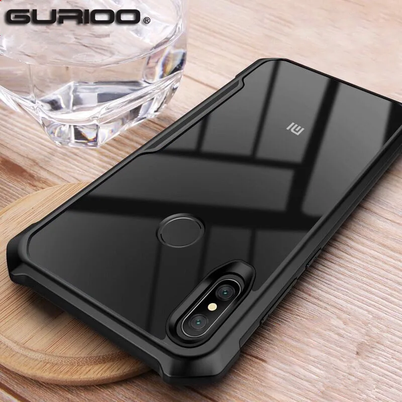 

Explosion proof Acrylic Transparent Phone Case For Xiaomi 5X 6X A2 Lite Redmi 7 Note 6 7 Pro S2 Y2 Clear Soft Shockproof Cover