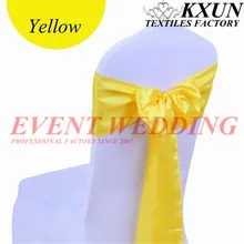 Цена атласное кресло пояс бант для банкета Свадебная вечеринка банкетные галстуки-бабочки ремесло украшение для стула