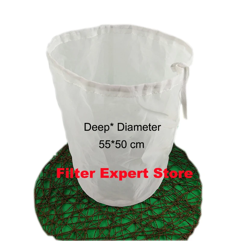 

Large 55*50cm (22" x 20") Drawstring Brew in a Bag Straining for Homebrew Beer Wine Whisky Moonshine Brew Free Shipping