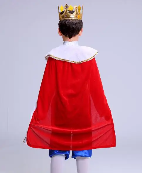 Kids Prince Costume For Children Halloween Cosplay The King Costumes Children's Day Boys Fantasia European Royalty Clothing image 4