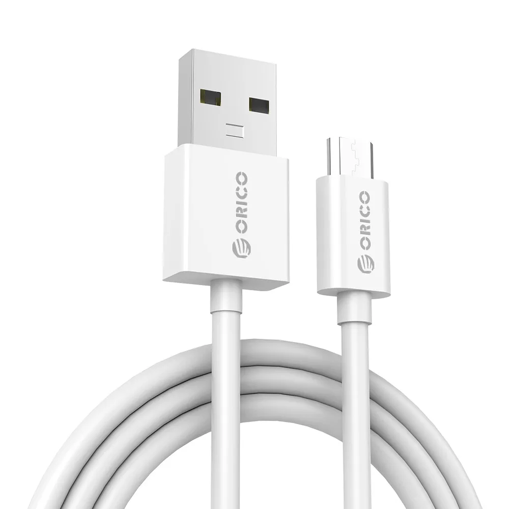 ORICO Micro USB 5V2A кабель для быстрой зарядки и синхронизации данных Длина 100 см для Android 3 шт./лот для мобильного телефона samsung Xiaomi LG