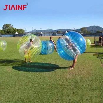 

1-1.8m TPU Air Soccer Bubble Ball Colorful Bumper Zorb Soccer Ball for Boys Girls Adult Family Outdoor Game Ball Children Sports