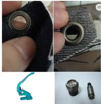 Hand Press Machine Crafts For Fabric Cover Button With Two Dies and Free Buttons