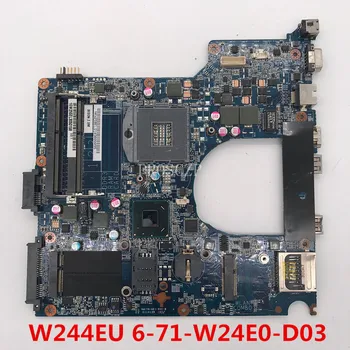 

Free shipping For W244EU W244EUMB-0D Laptop motherboard 6-71-W24E0-D03 working well
