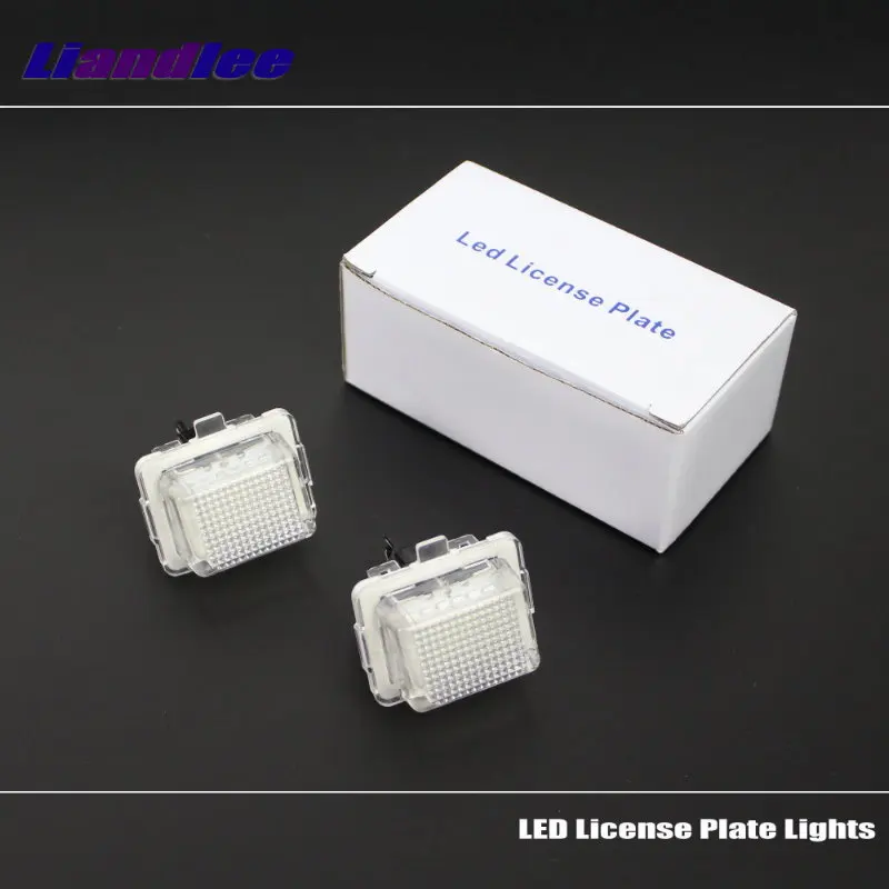 

Liandlee For Mercedes Benz C180 C200 C280 C300 C350 C63 AMG / LED Car License Plate Light / Number Frame Lamp / LED Lights