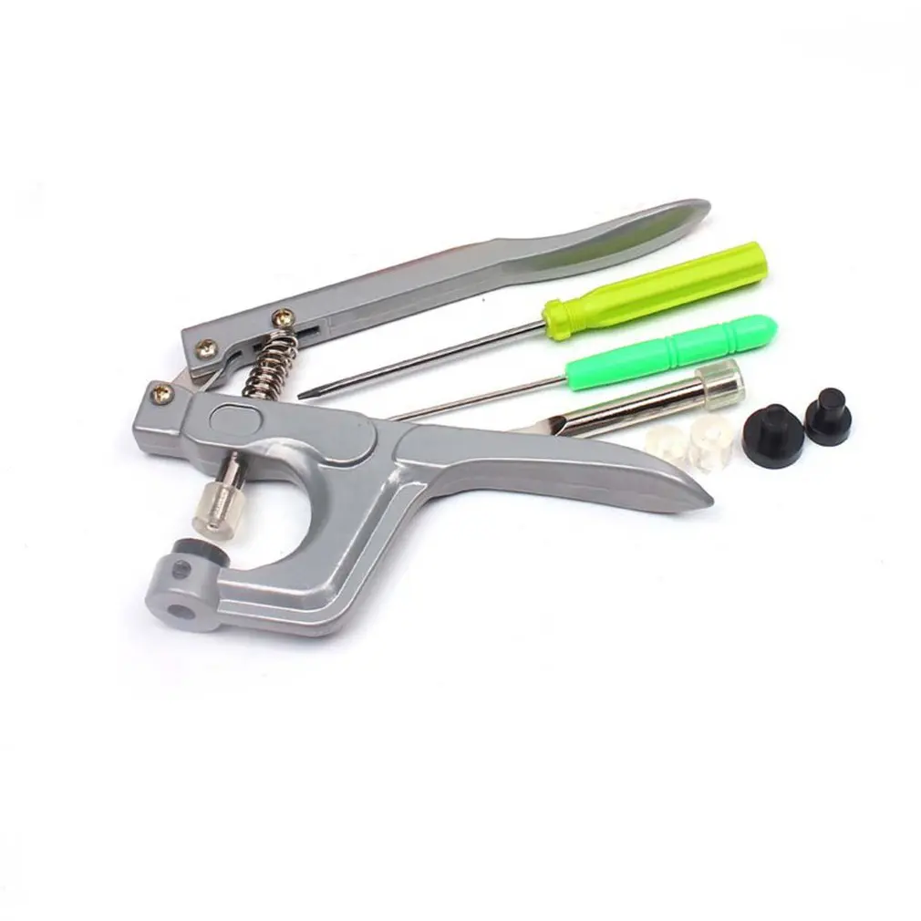 Multifunctional Snap Button Installation Tool Set Metal Hand Pressure Clamp Snap Button Round For Clothes