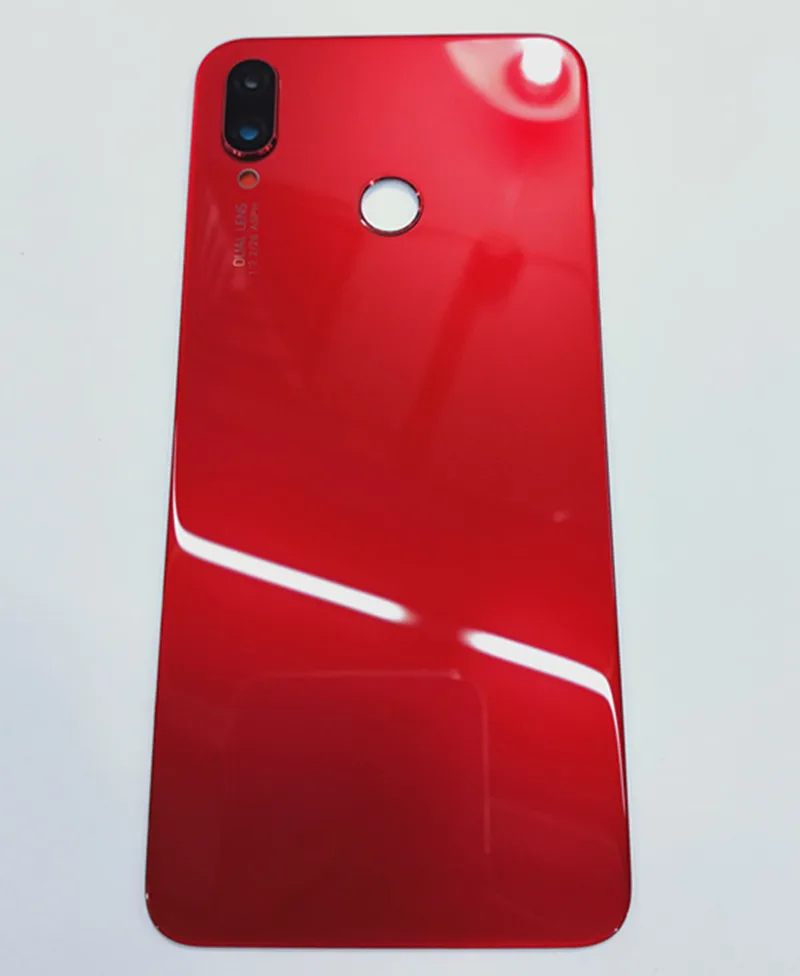 Оригинальный чехол для HUAWEI nova 3i задняя крышка P smart plus 2018 стеклянный аккумулятор с