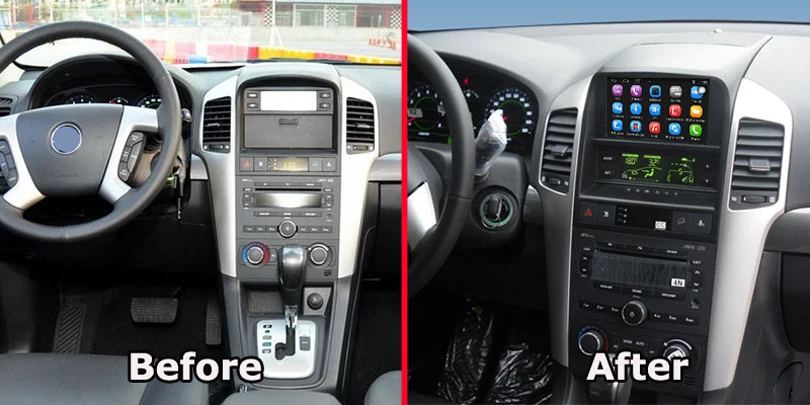 Clearance Android 7.1 Car Video Player for Chevrolet Captive (2008-2011) +USB Player+TPMS+Car DVR (NO DISC) 2
