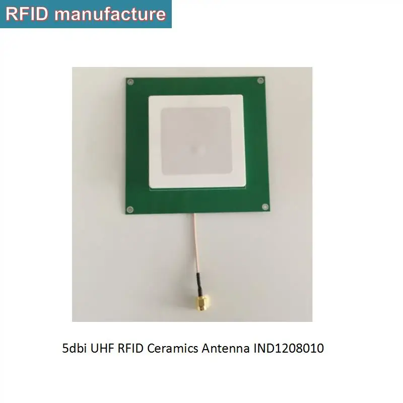 UHF RFID 5dbi керамическая антенна черная плата IPEX SMA разъем iso18000 960 МГц Работа с UHF RFID считыватель модуль в трассировке компонентов