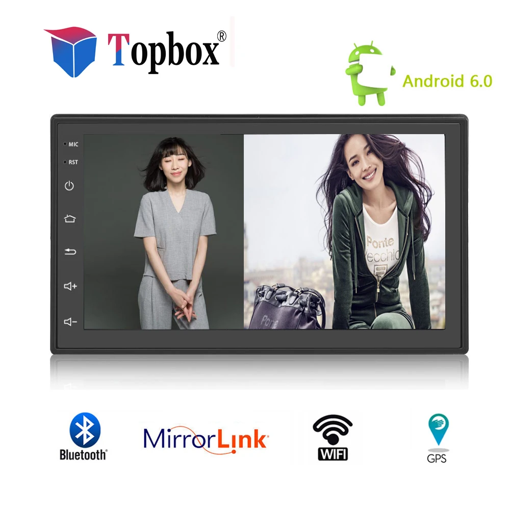 

Camecho 2din Android Car Radio 2 DIN 7'' Bluetooth GPS Navigation Mirror Link MP5 Multiedia player Wifi FM handsfree Autoradio