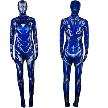 

Avenger 4 Endgame Iron Women Costume Cosplay Iron Man Costume Women Kids Pepper Potts Rescue Suit Halloween Costume For Women