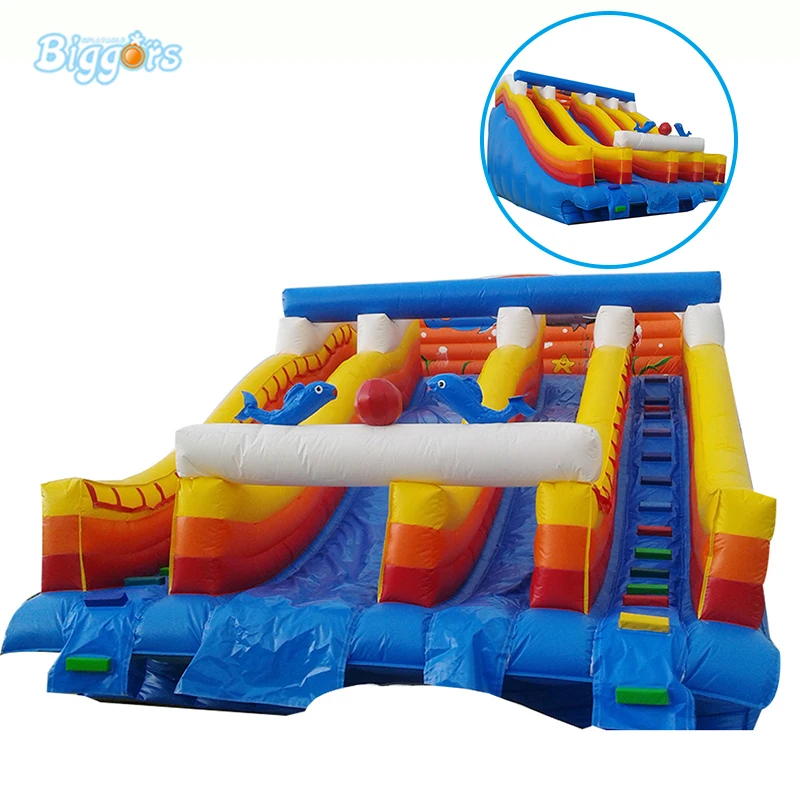 Inflatable Biggors Inflatable Pool Slide Inflatable Water Slide For Water Park Large Size Inflatable Biggors Inflatable Pool Slide Inflatable Water Slide For Water Park Large Size