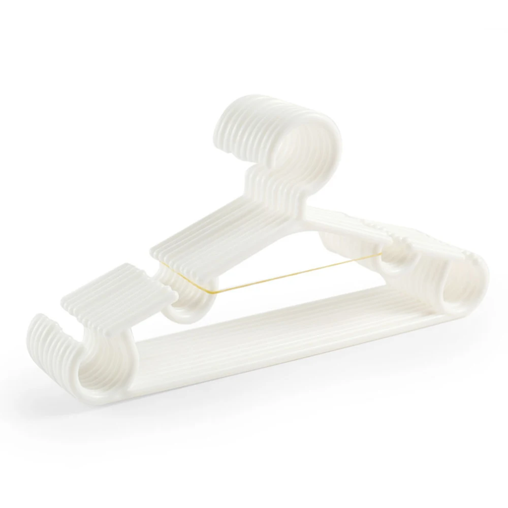 10 قطعة شماعات ملابس الاطفال الأطفال الملابس معطف علاّقات بلاستيكية خزانة تخزين المنزل التخزين منظمة