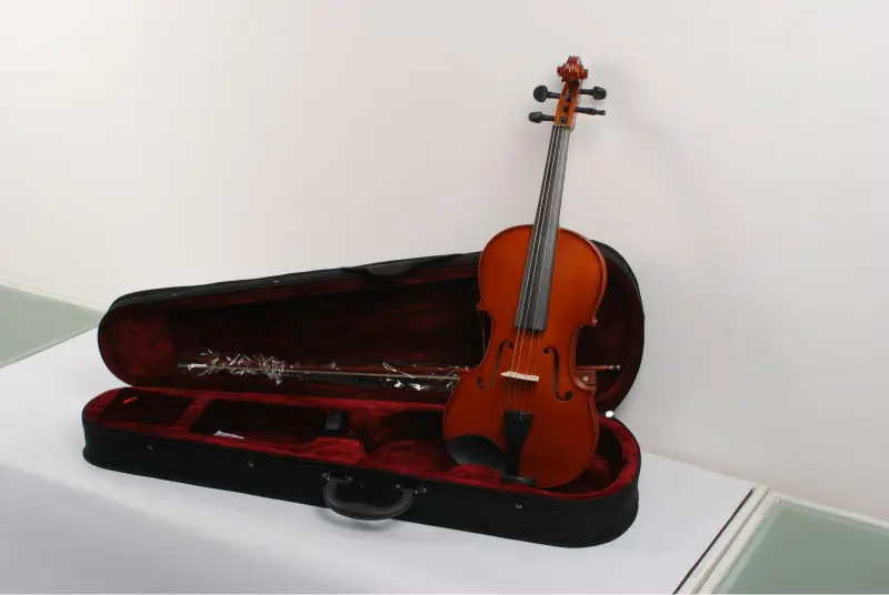 

Quality 1/32-4/4 Veneer violin/ from 2 years old children to 100 years old man/gift/solid wood Fiddle +Case+Bow+Rosin+Bridge